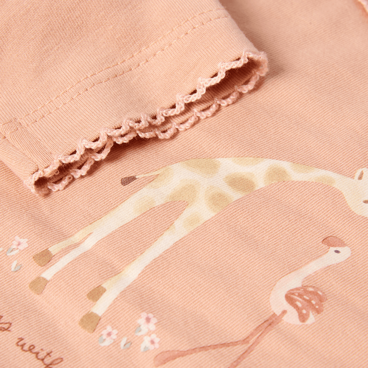 Tweedelige pyjama flamingo