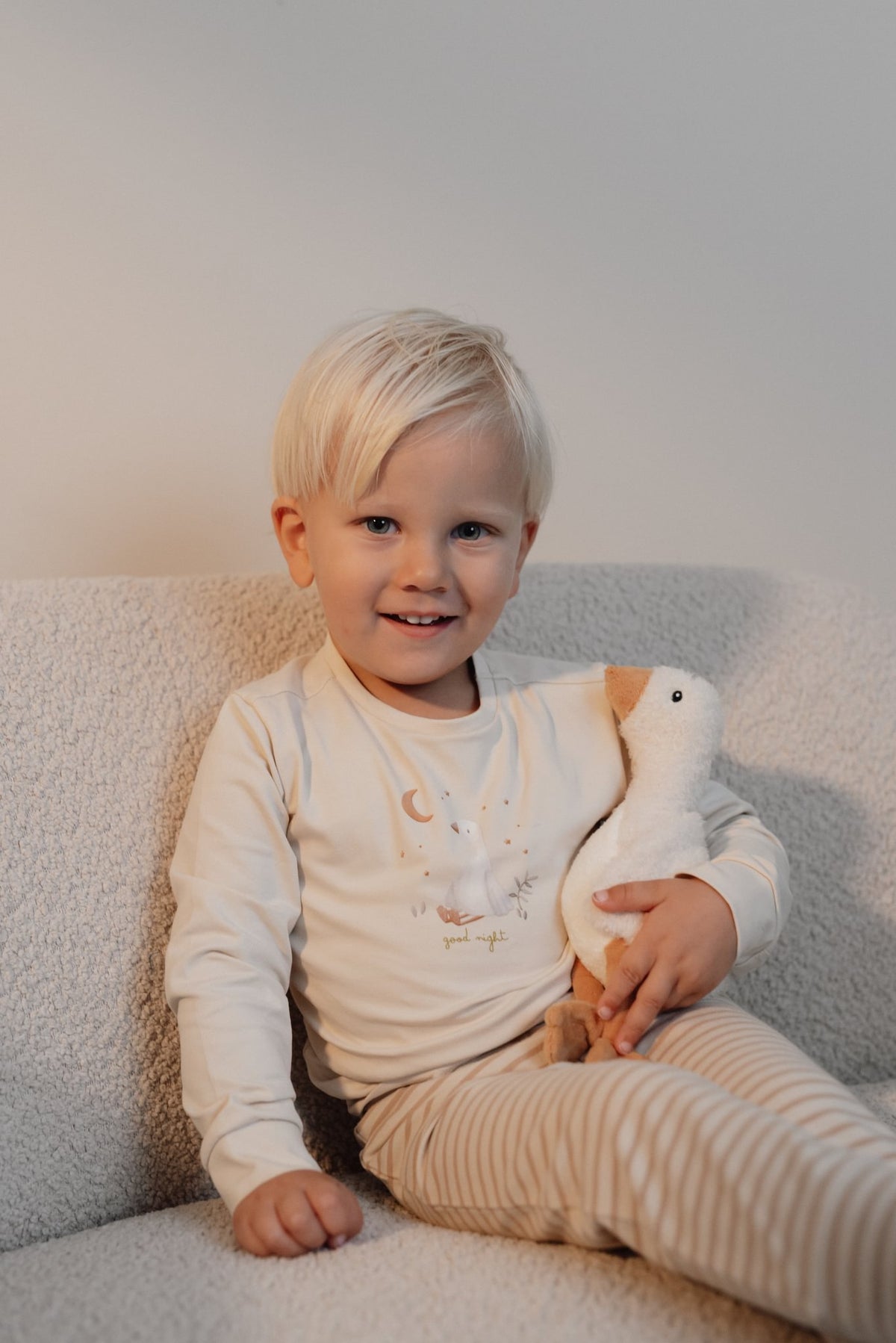 Little Dutch tweedelige pyjama's - zand- gestreept