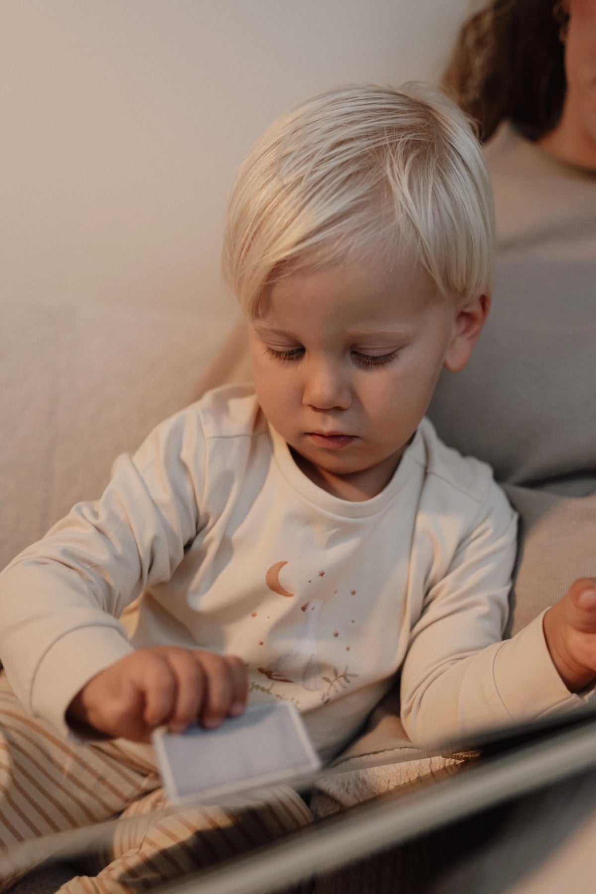 Little Dutch tweedelige pyjama's - zand- gestreept