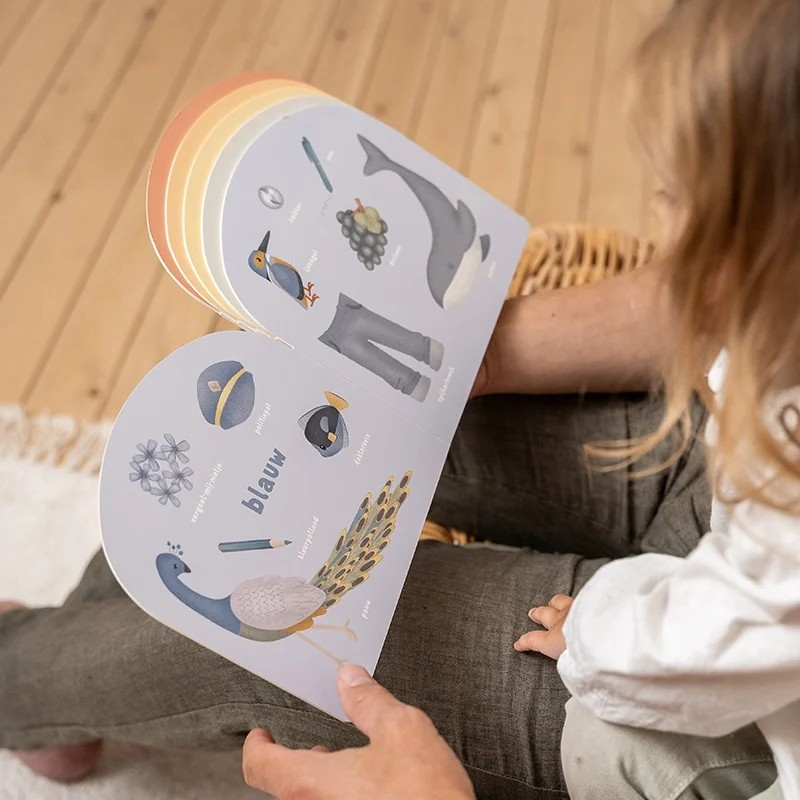 Little Dutch "Regenboog kleurenboek"