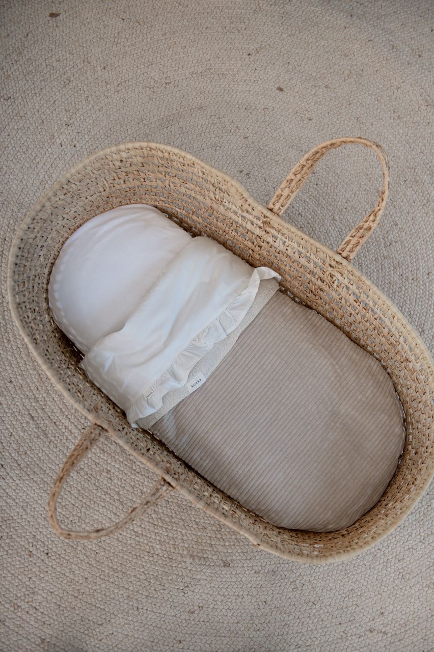 Koeka wiegdeken Teddy Sand